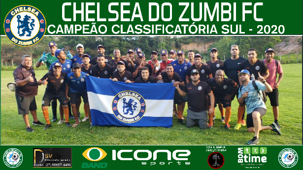 CHELSEA DO ZUMBI FC - Campeão 2020 - Grupo Sul