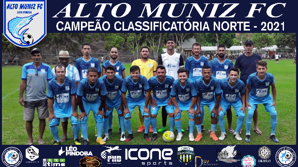 ALTO MUNIZ FC - Campeão 2021 - Grupo Norte