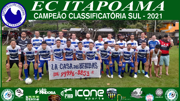 EC ITAPOAMA - Campeão  2021 - Grupo Sul