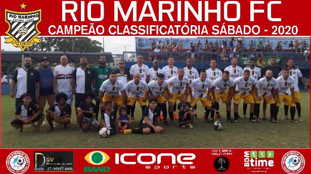 RIO MARINHO FC - Campeão 2020 - Grupo Sábado Grande Vitória