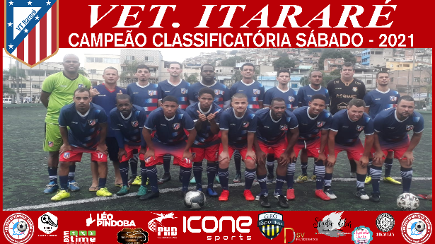 VET. ITARARÉ - Campeão  2021 - Grupo Sábado Grande Vitória